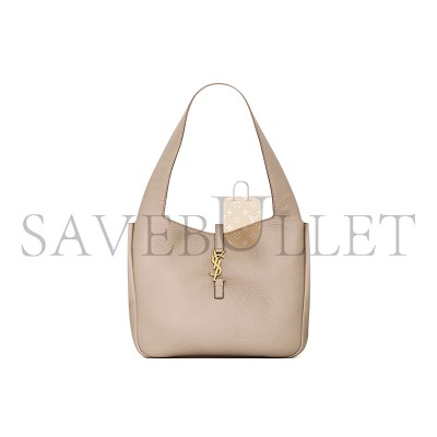 YSL LE 5 À 7 SMALL BEA IN GRAINED LEATHER 779029AADUU1346 (28*23*13cm)